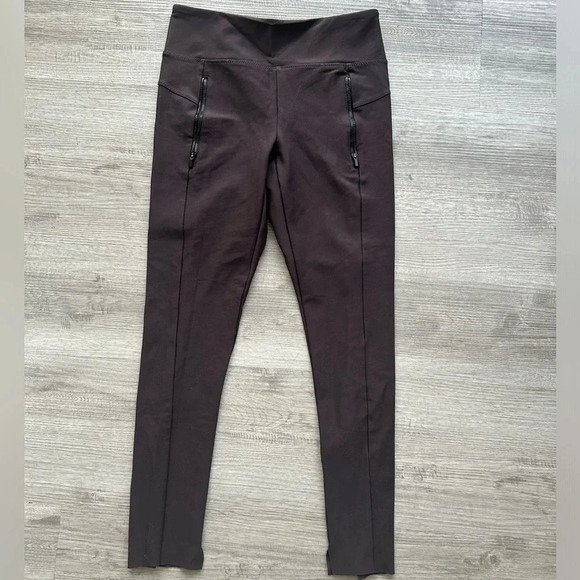 Athleta Stellar Tight-Espresso Leggings Sz S comfy - Picture 4 of 6